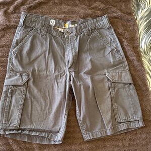 Carhartt Men's Charcoal Cargo Shorts